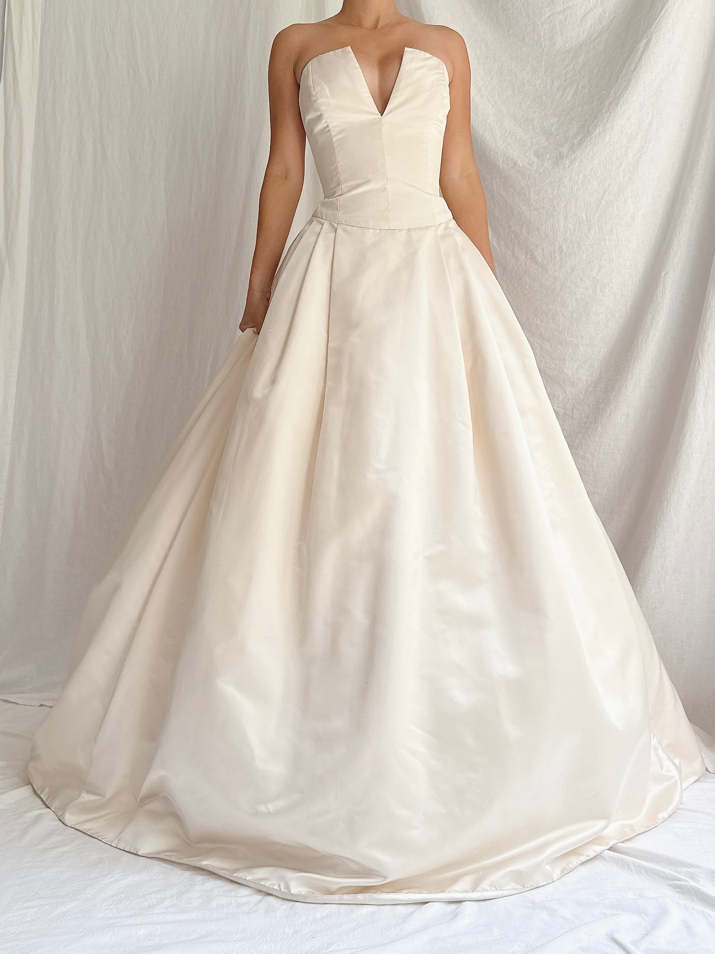 1990s Wearkstatt Silk Gown - S/M 8