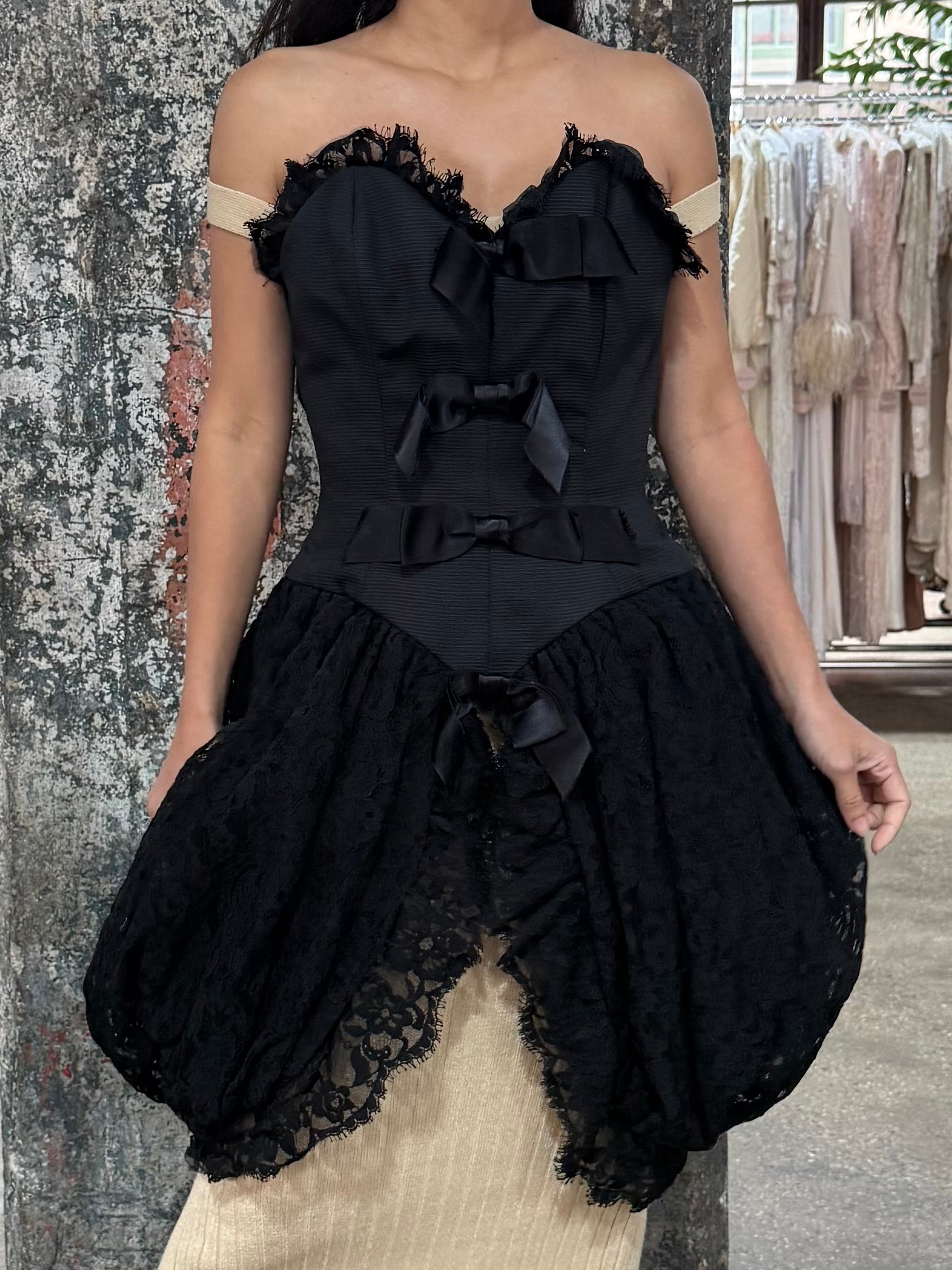 Vintage Victor Costa Peplum Tunic - XS