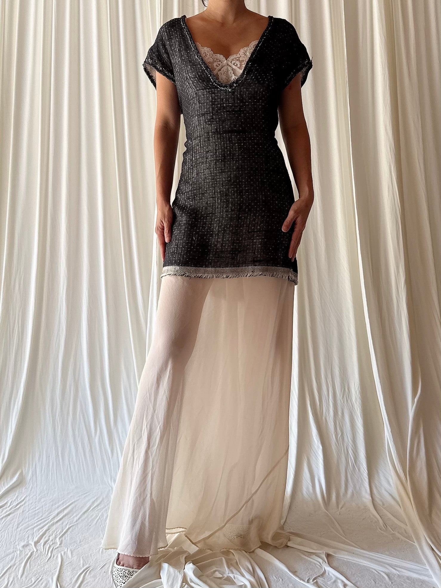 Vintage Linen Tunic - M