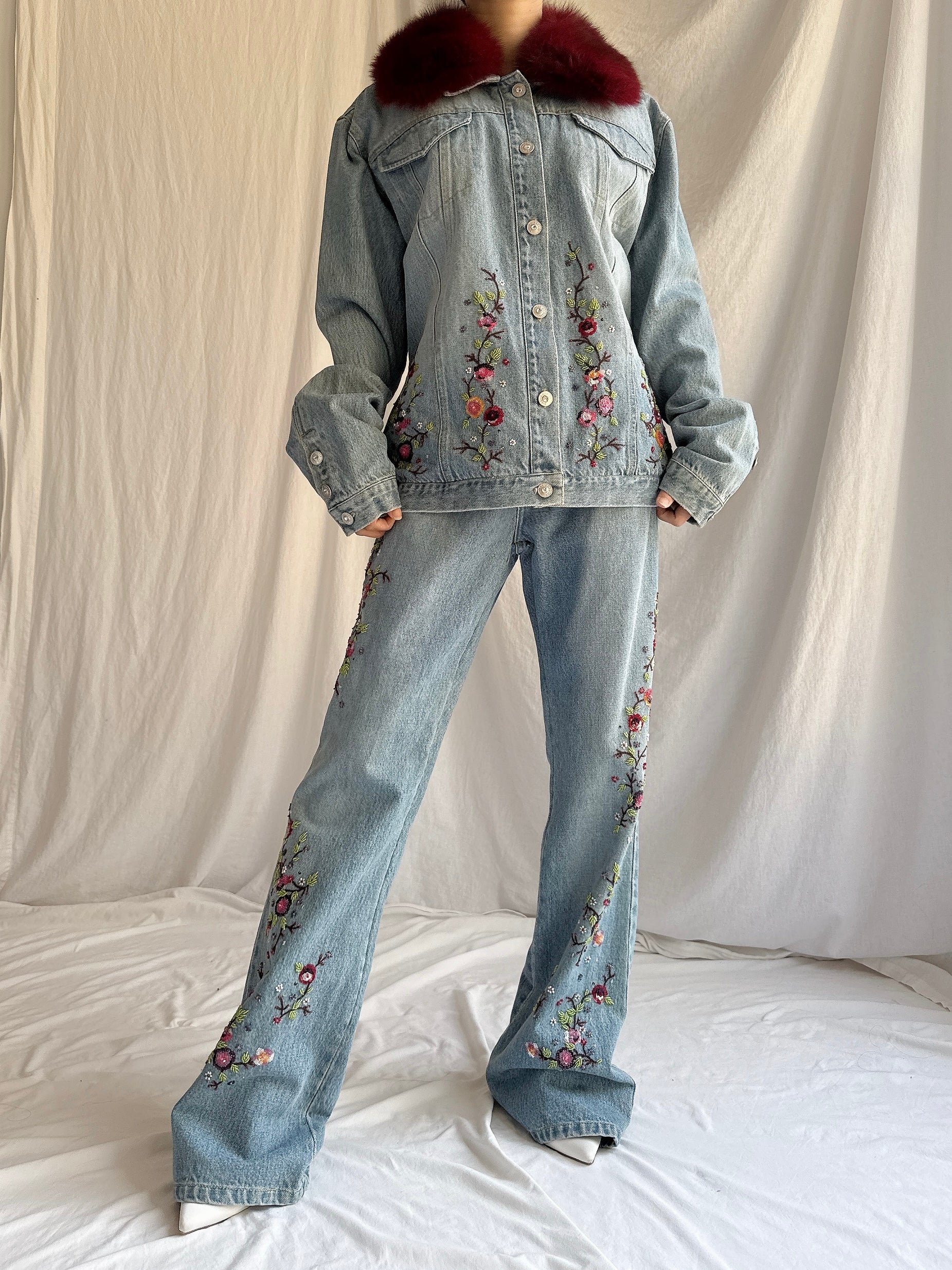 Vintage Ricci Andrist Italy Denim Set - IT46