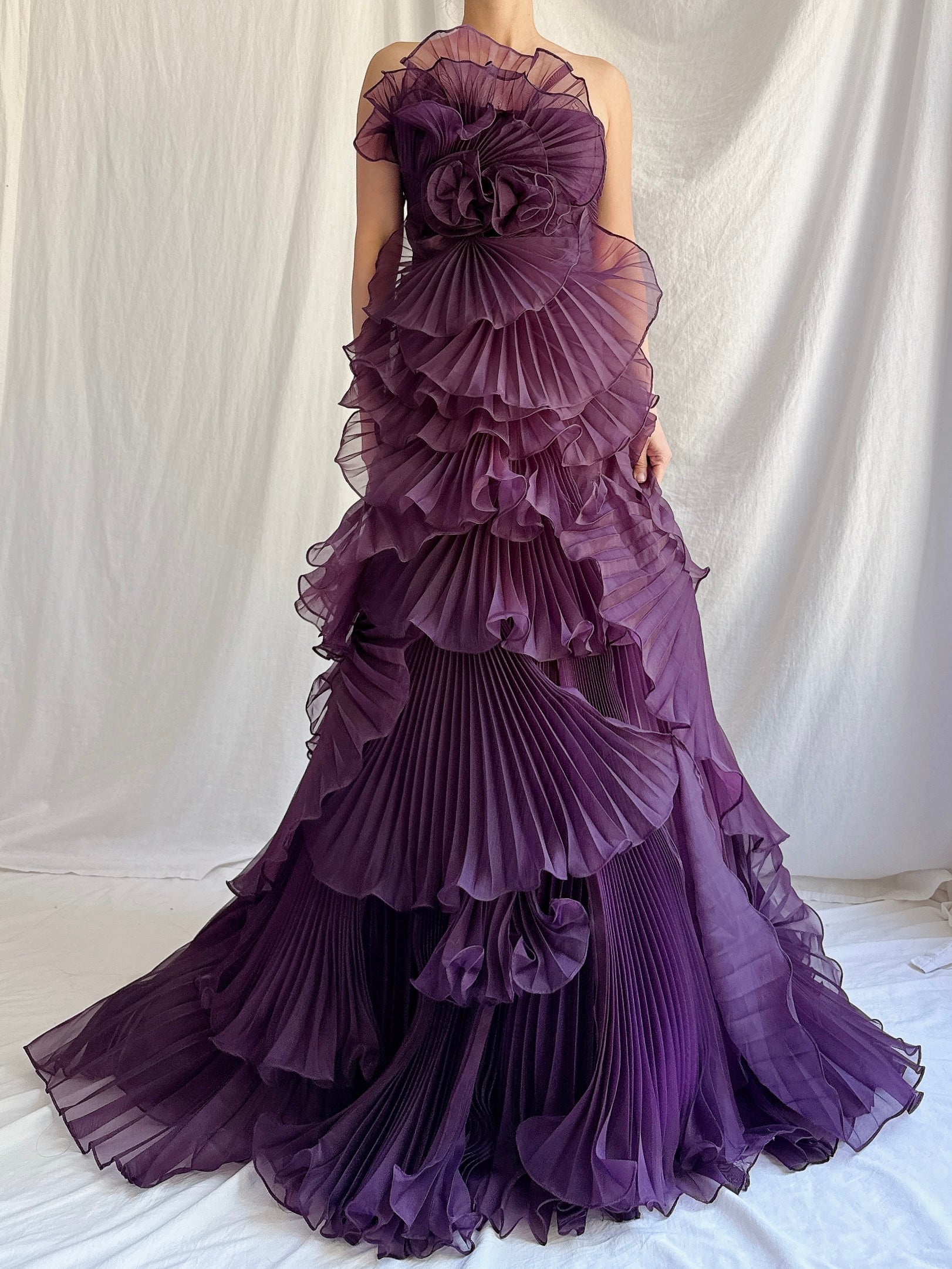 Terani Couture Silk Organza Gown - XS/2