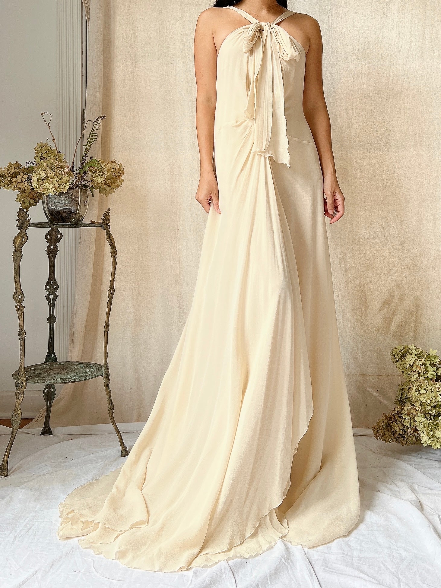 Vintage Roberto Cavalli Silk Gown - S-M