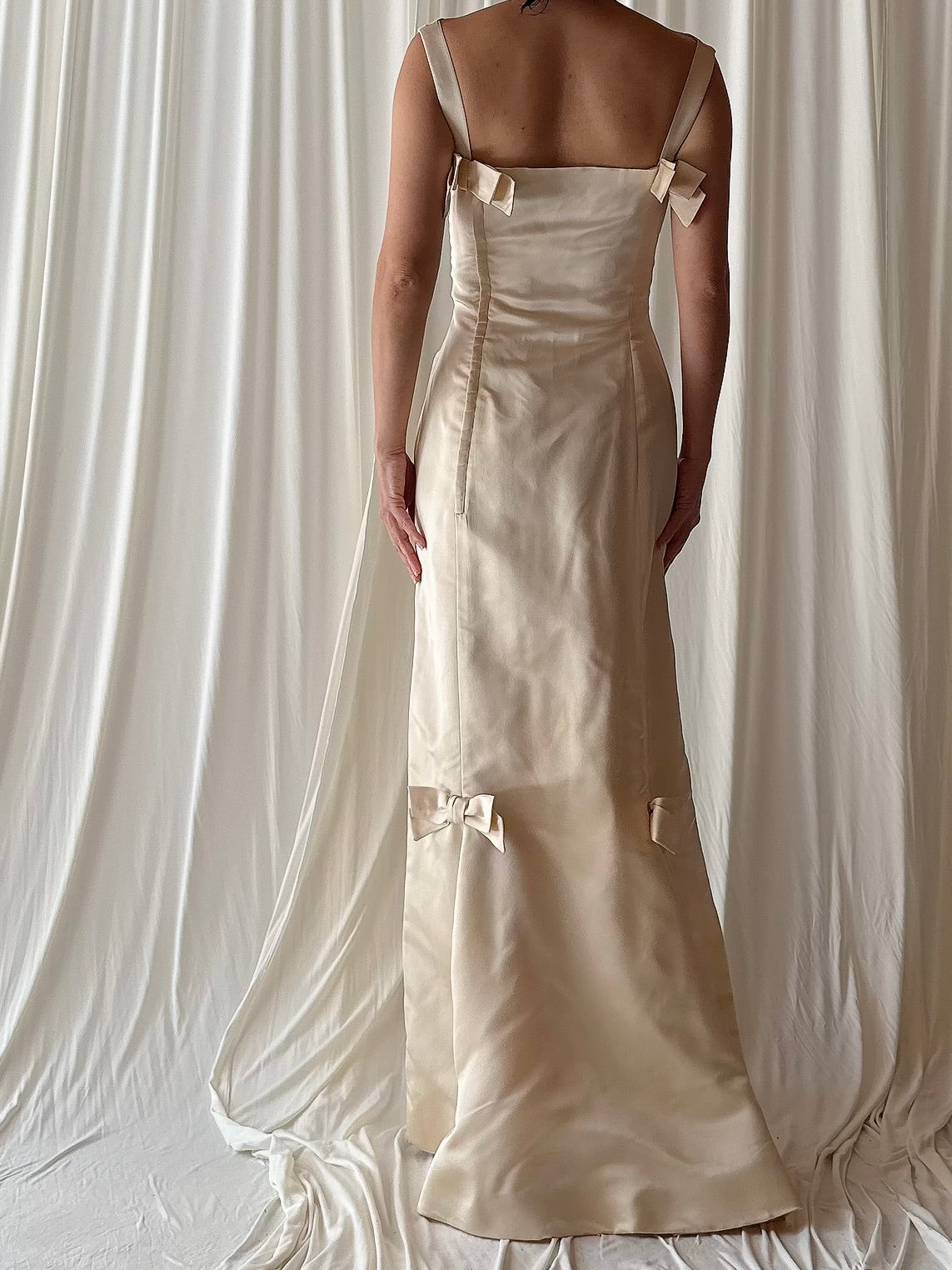 1960s Silk Shift Dress - S/M