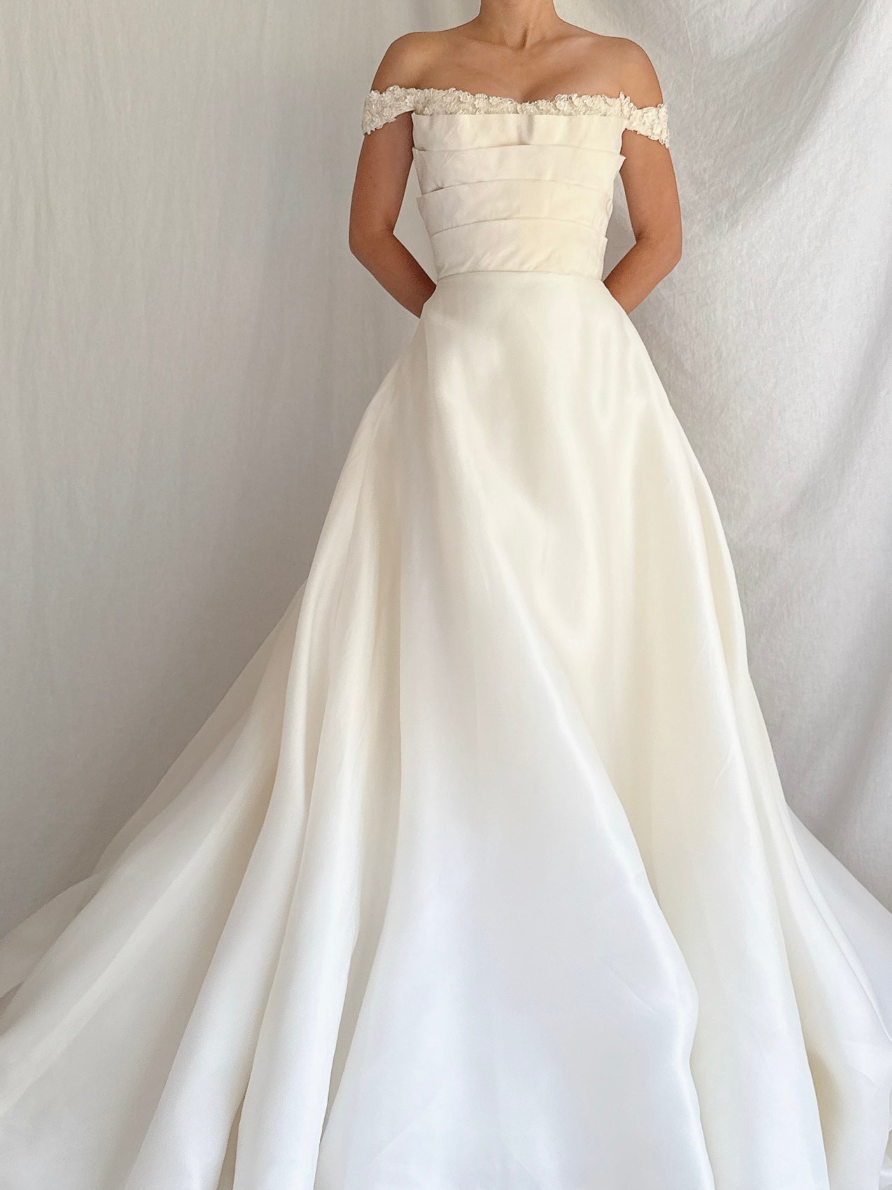 Vintage GIVENCHY Silk Organza Gown - S/4