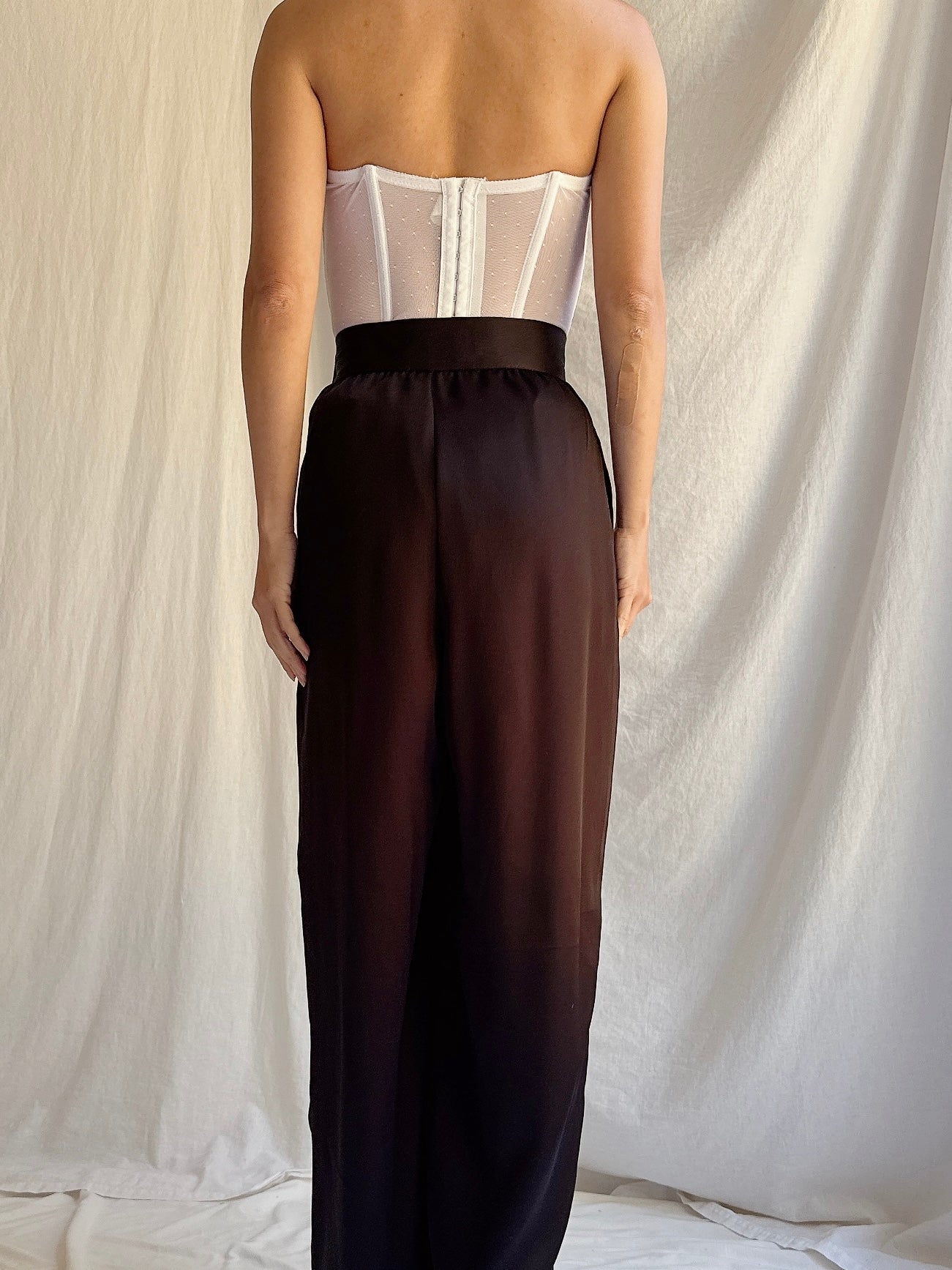 Vintage Black Trousers - S/4