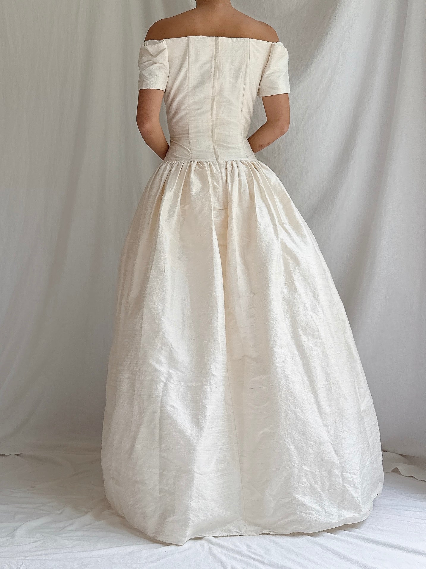 Vintage Jessica McClintock Silk Dress - S/4/6