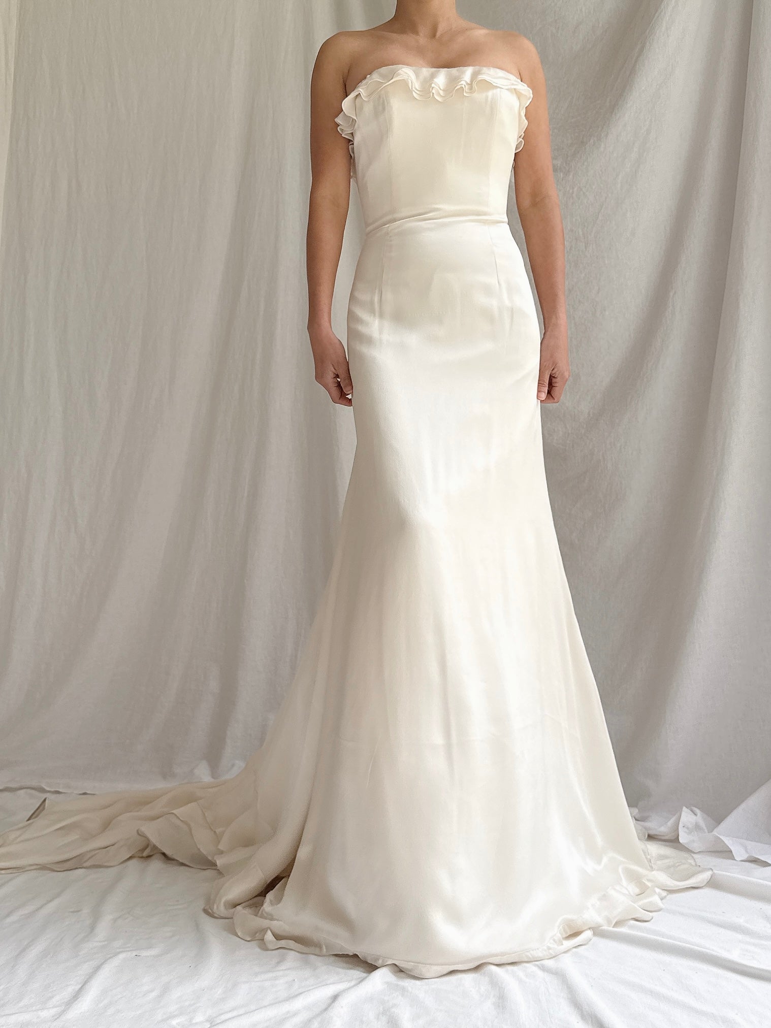 Vintage Saks 5th Ave Silk Organza Gown - S/4/6