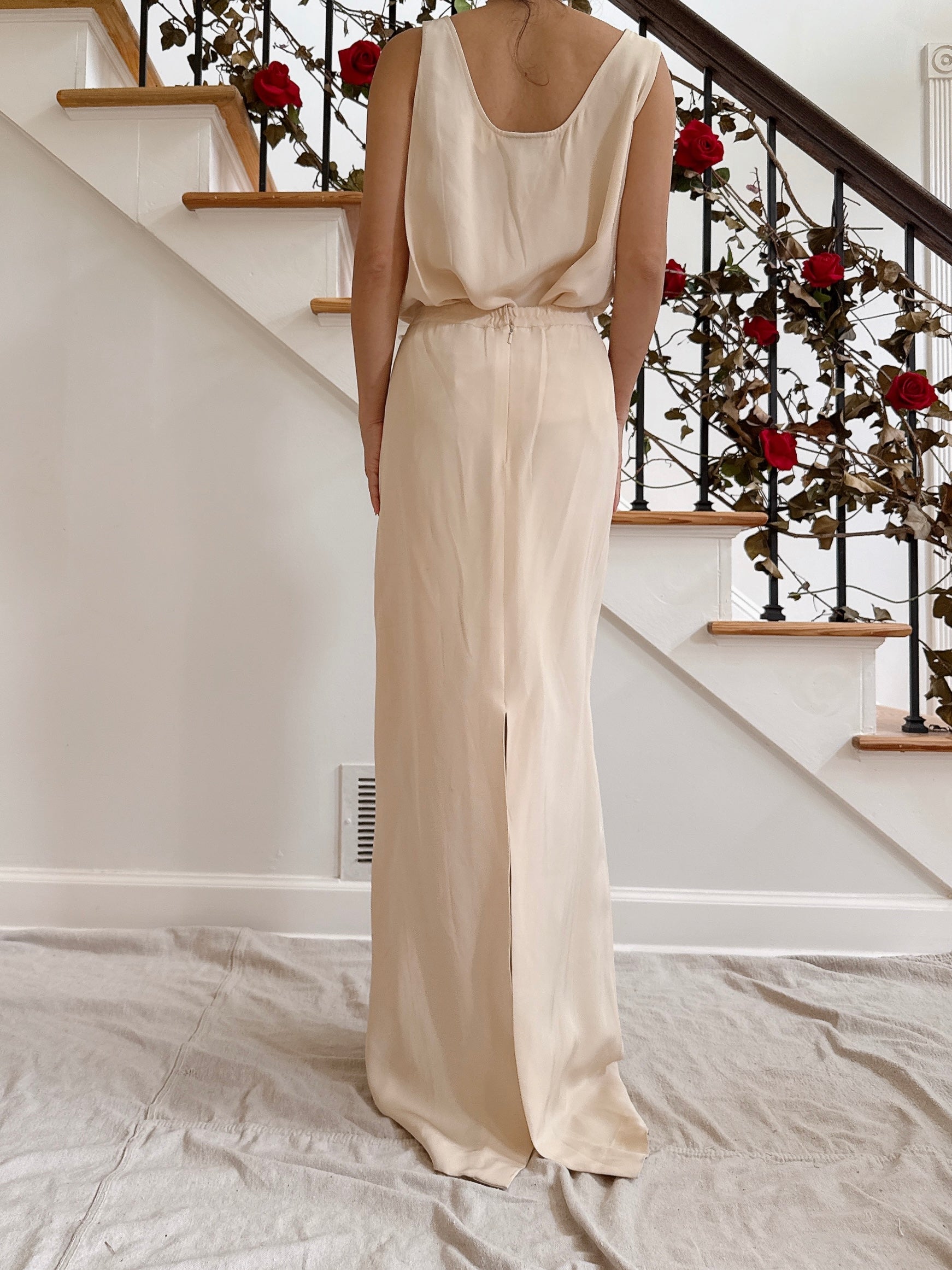 Vintage Magali Silk 3-Piece Set - Size US 8