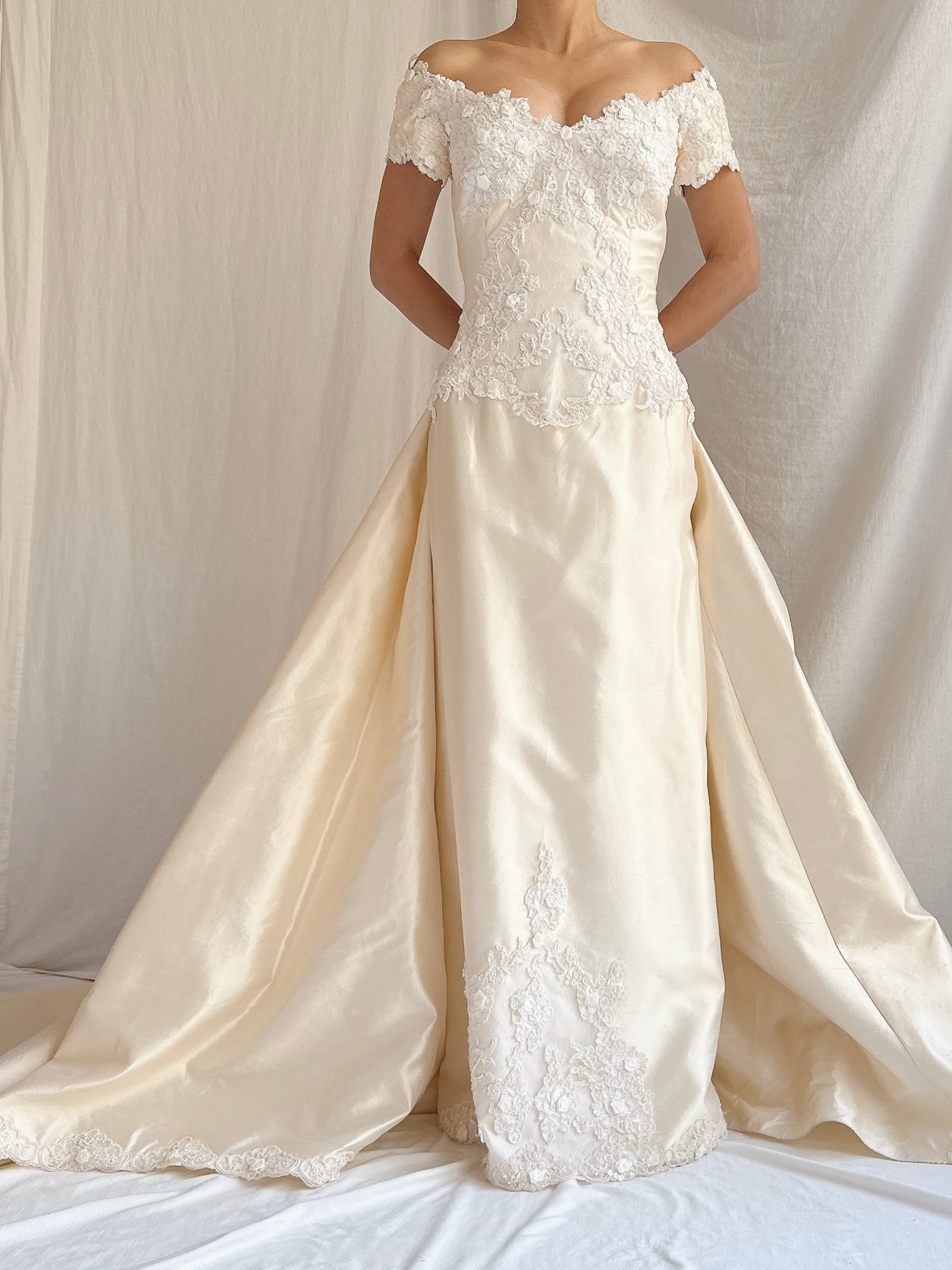 Vintage Silk 2-Piece Set - S