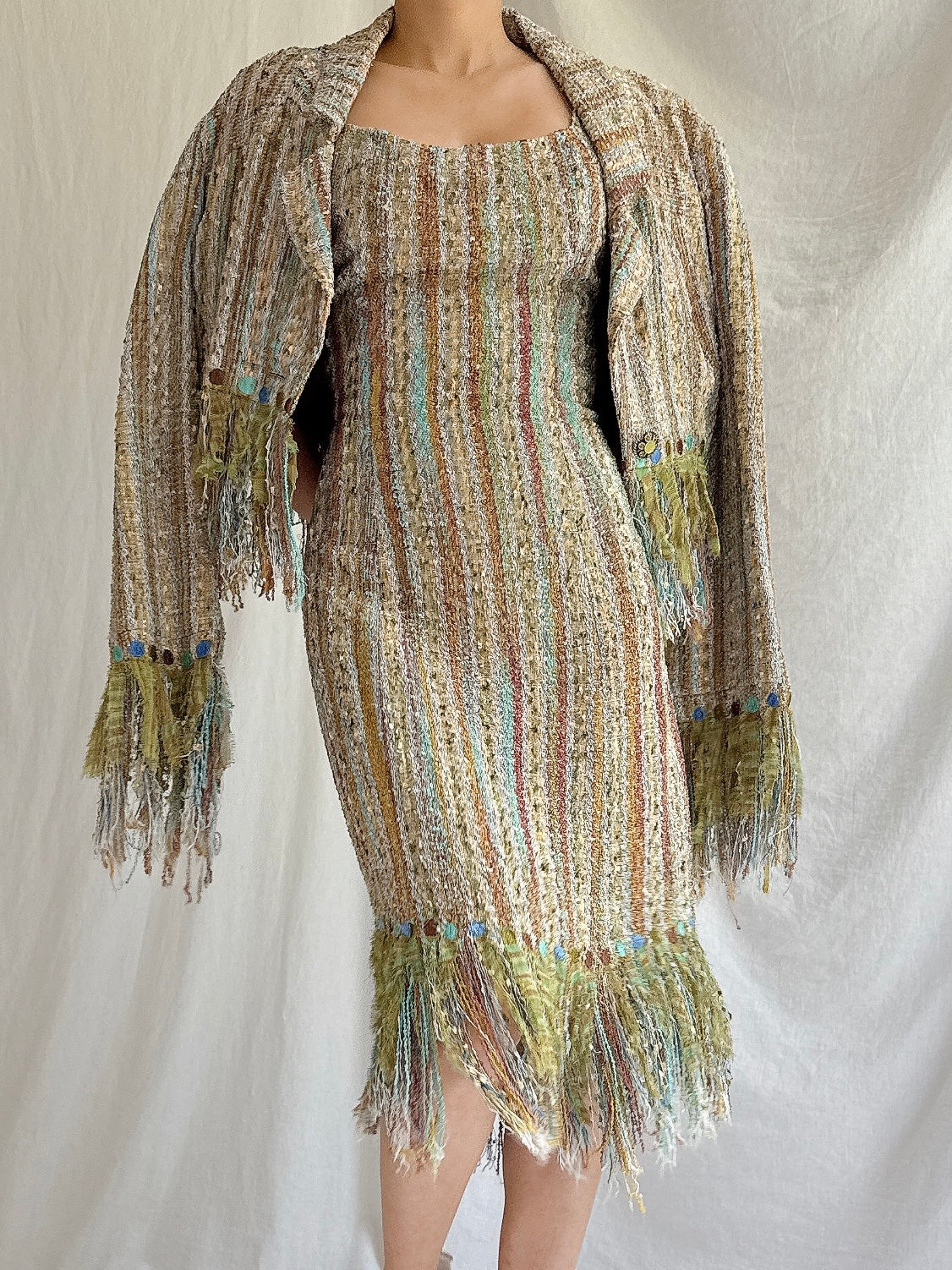 Vintage Jiki Paris Tweed Set - FR 44