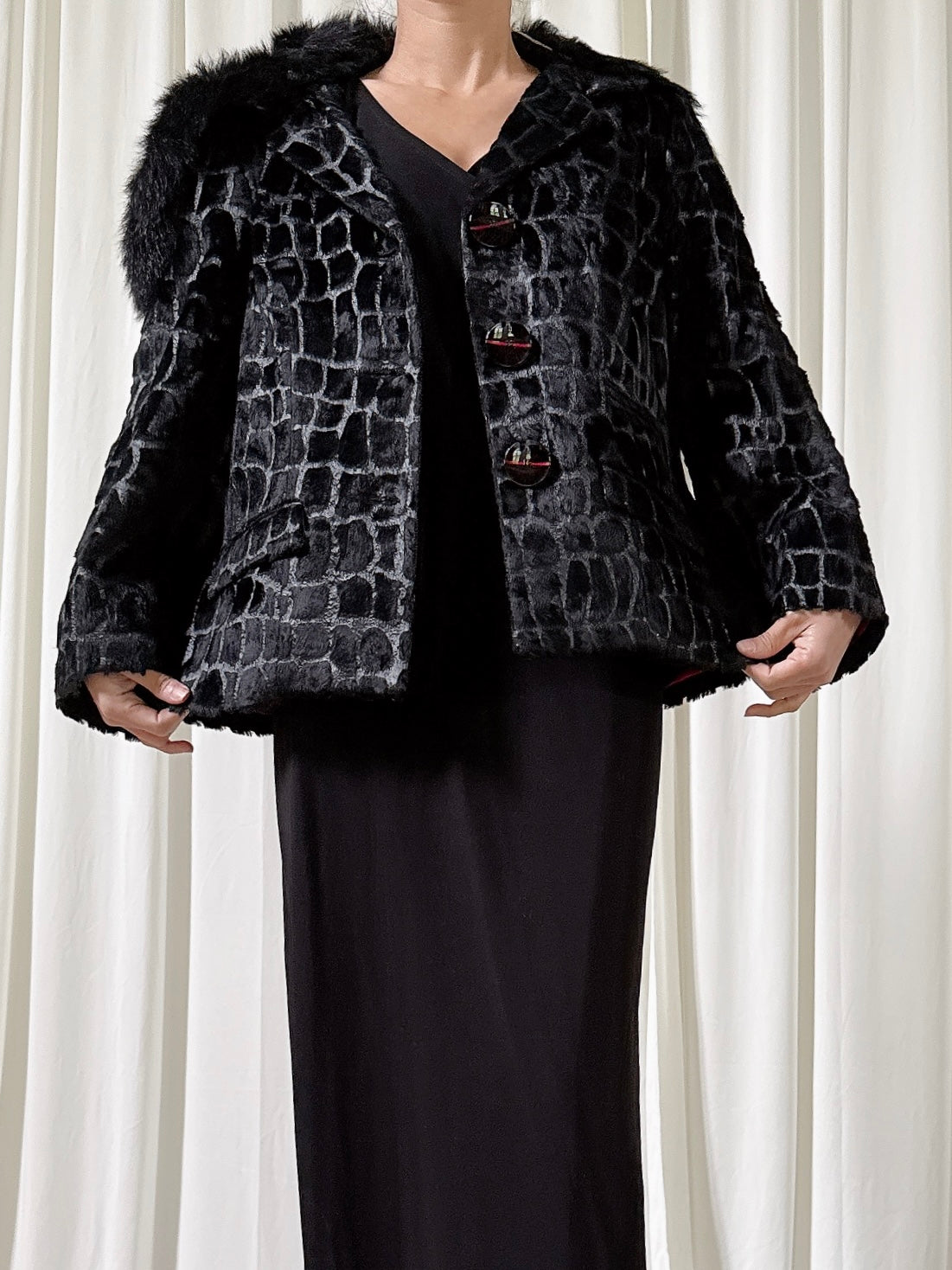 Vintage Futura Black Jacket - 44