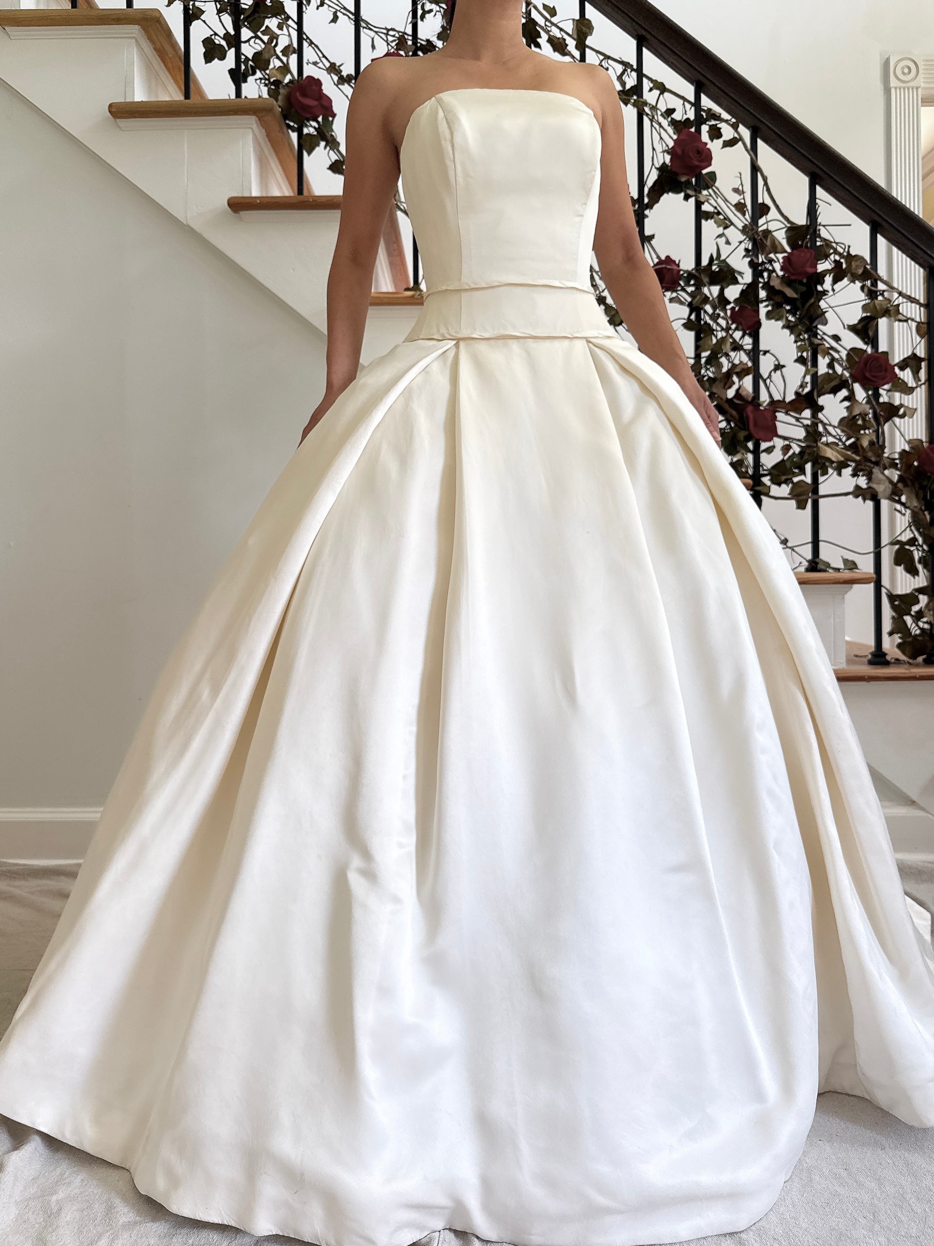 1990s Vera Wang Silk Dress - S/6/8