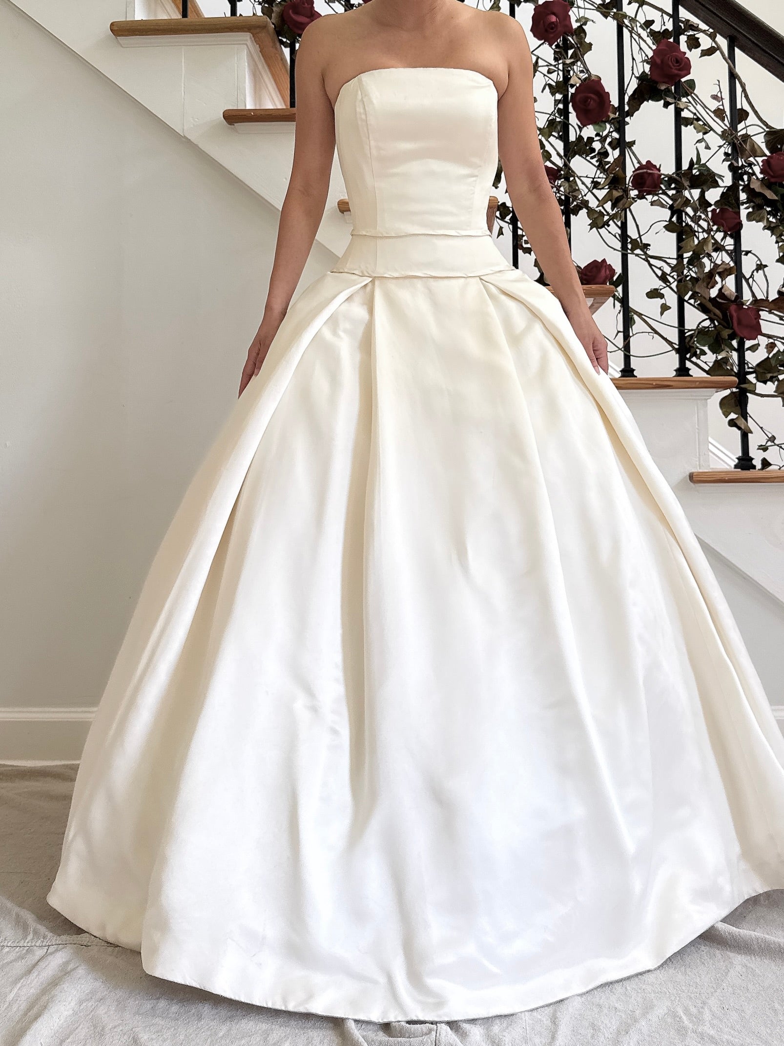 1990s Vera Wang Silk Dress - S/6/8