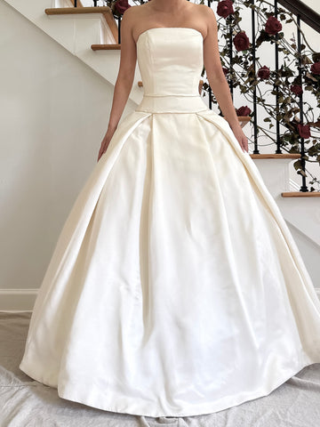 1990s Vera Wang Silk Dress - S/6/8