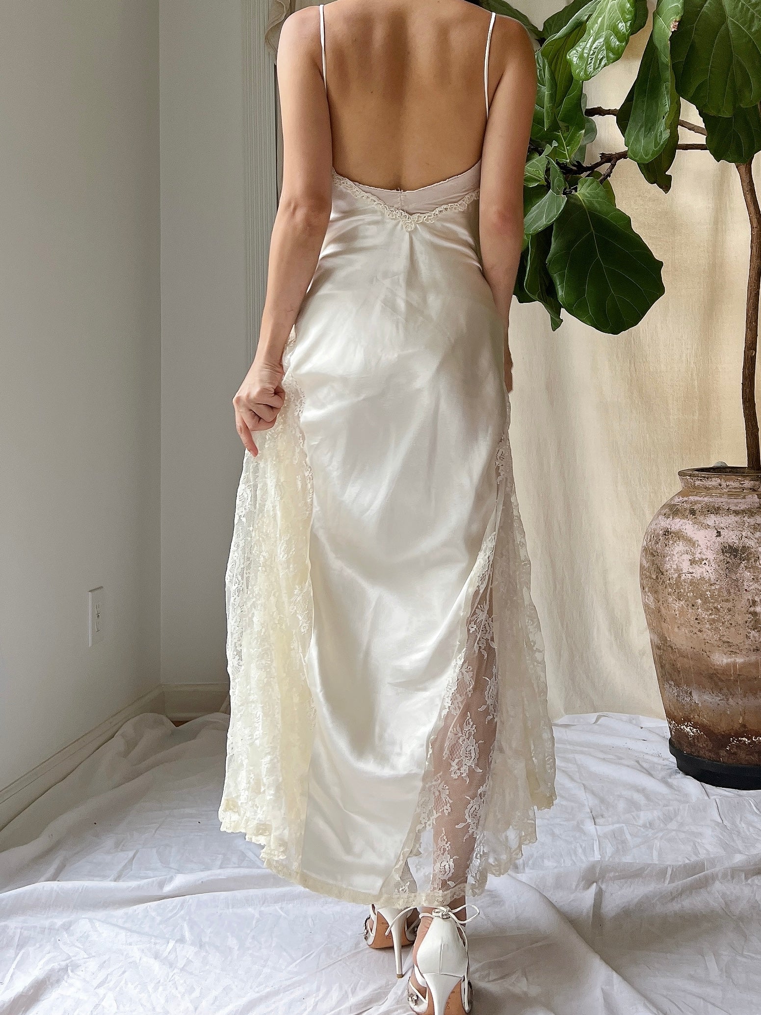 Vintage Satin Slip Dress - M | G O S S A M E R Vintage Satin Slip Dress - M | G O S S A M E R
