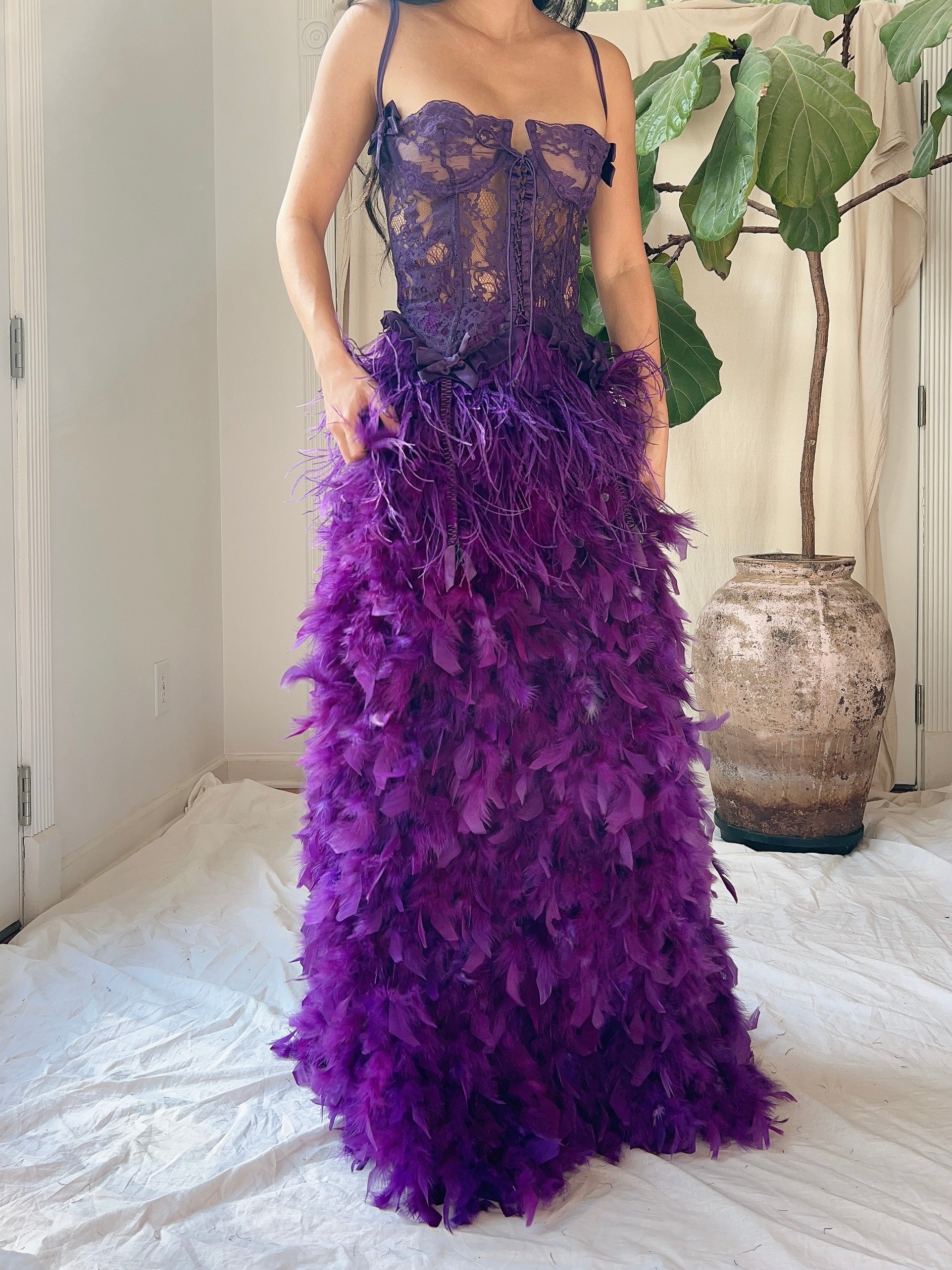Vintage Victoria Secret Purple Bustier - 34D/M | G O S S A M E R Vintage Victoria Secret Purple Bustier - 34D/M | G O S S A M E R