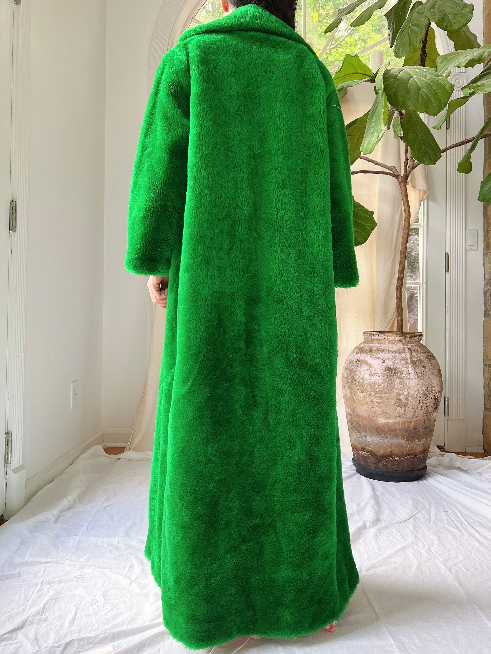 Vintage Silk Sequins Bias Cut Gown - M/L