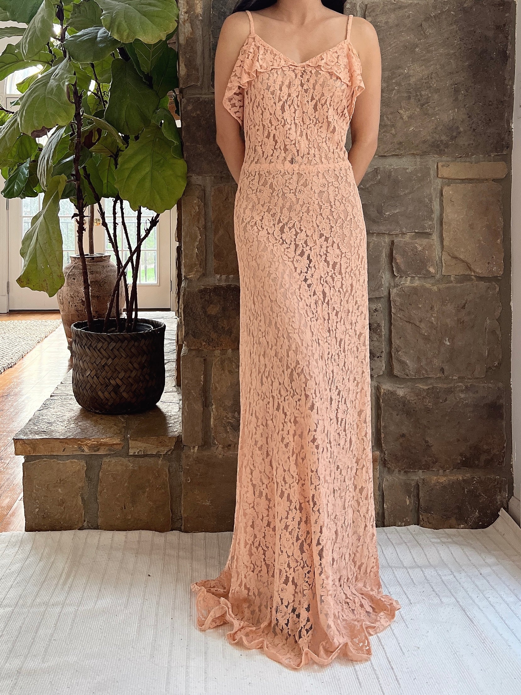 pink lace dress and jacket 2 Pc Vintage Pink Lilac Blue Lace Dress W Jacket 1950s Rhinestones Purple Mauve Lavender 2 Piece 1960s 1940s