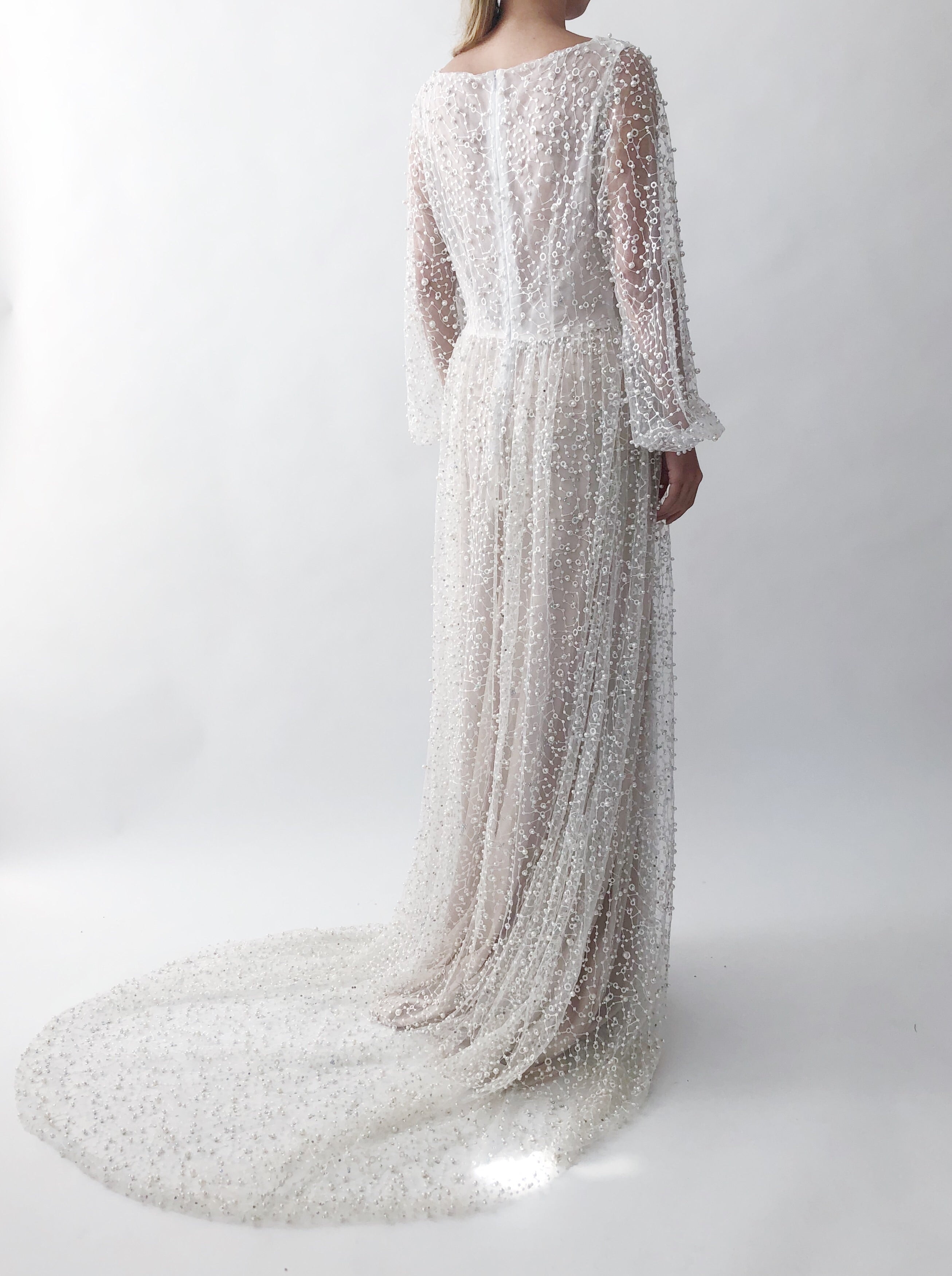 GOSSAMER Ivory Pearl Dress