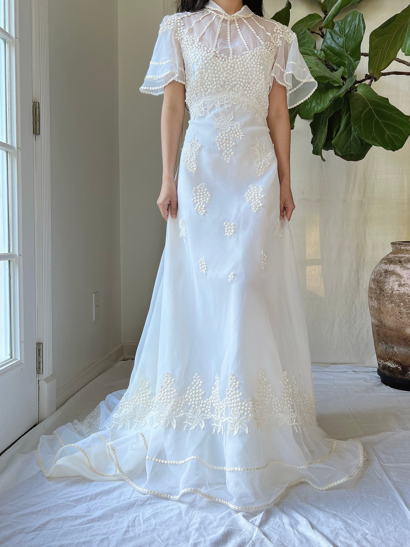 great gatsby wedding dress lace