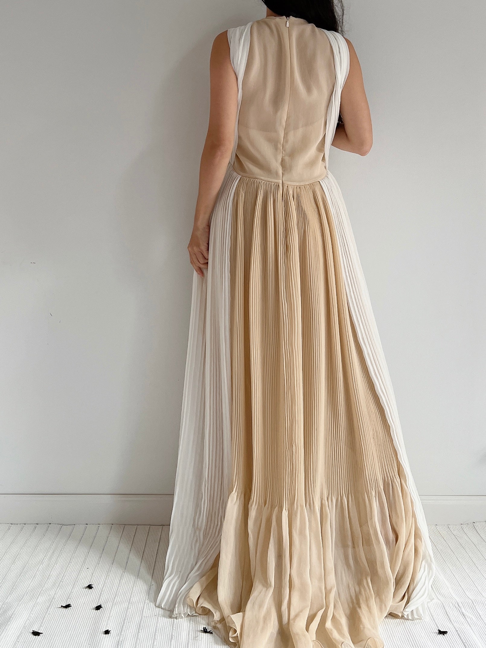 Vintage Chloe Colorblock Gown - M/L