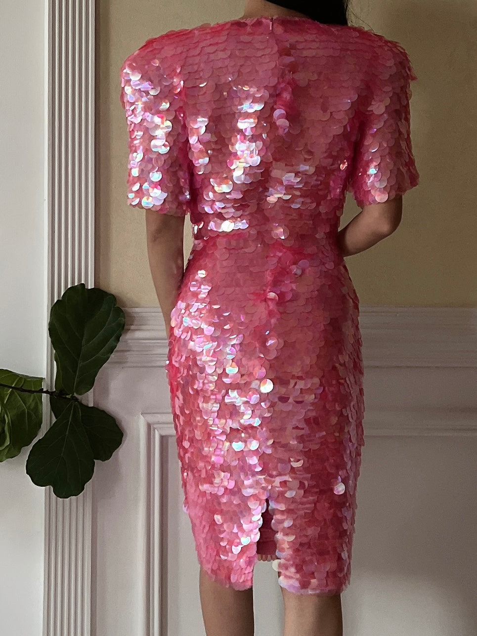 Vintage Paillettes Sequins Dress - S | G O S S A M E R Vintage Paillettes Sequins Dress - S | G O S S A M E R