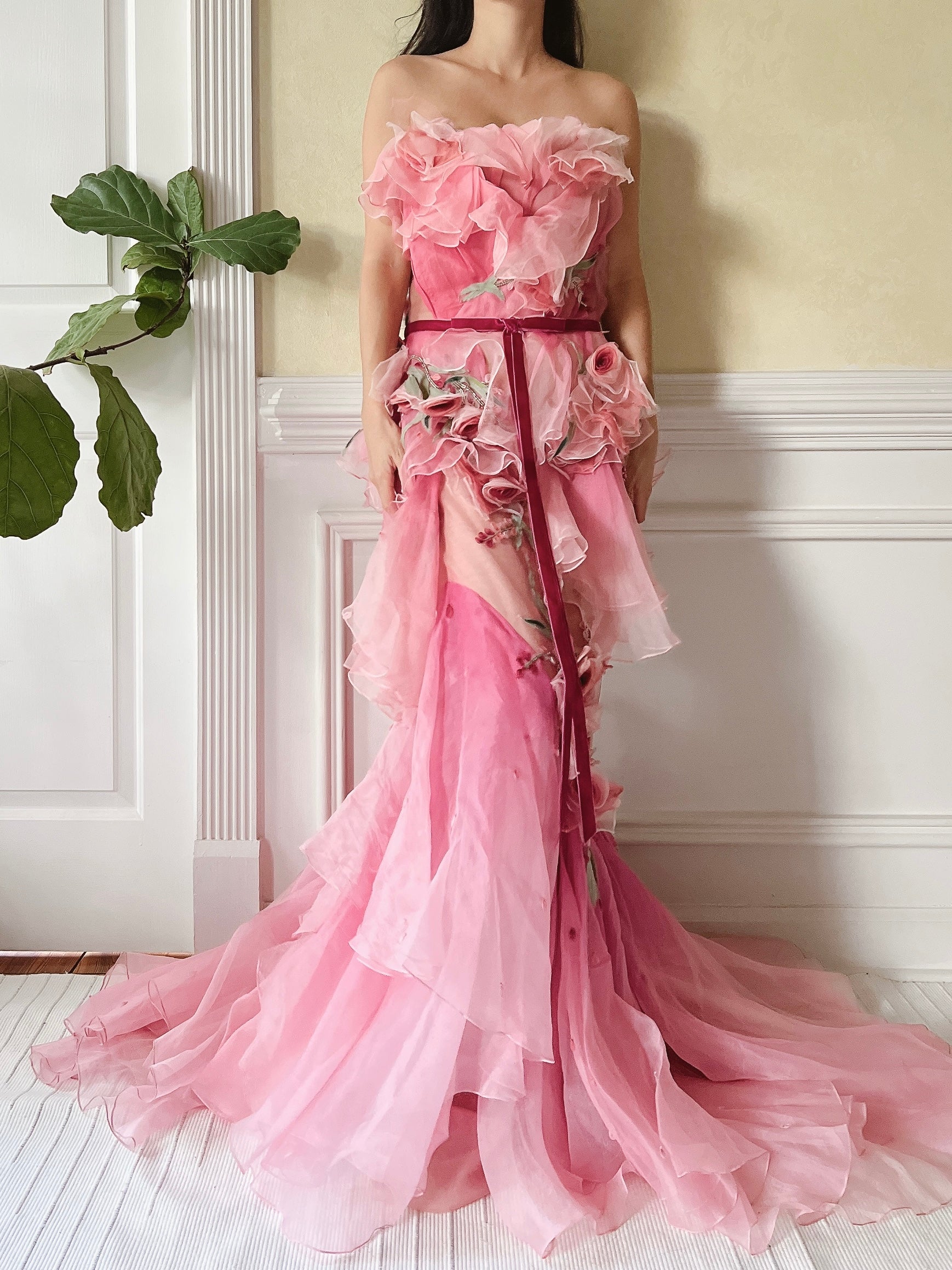 ombre organza dress Ombre Halter Organza Short Dress The Dress Outlet