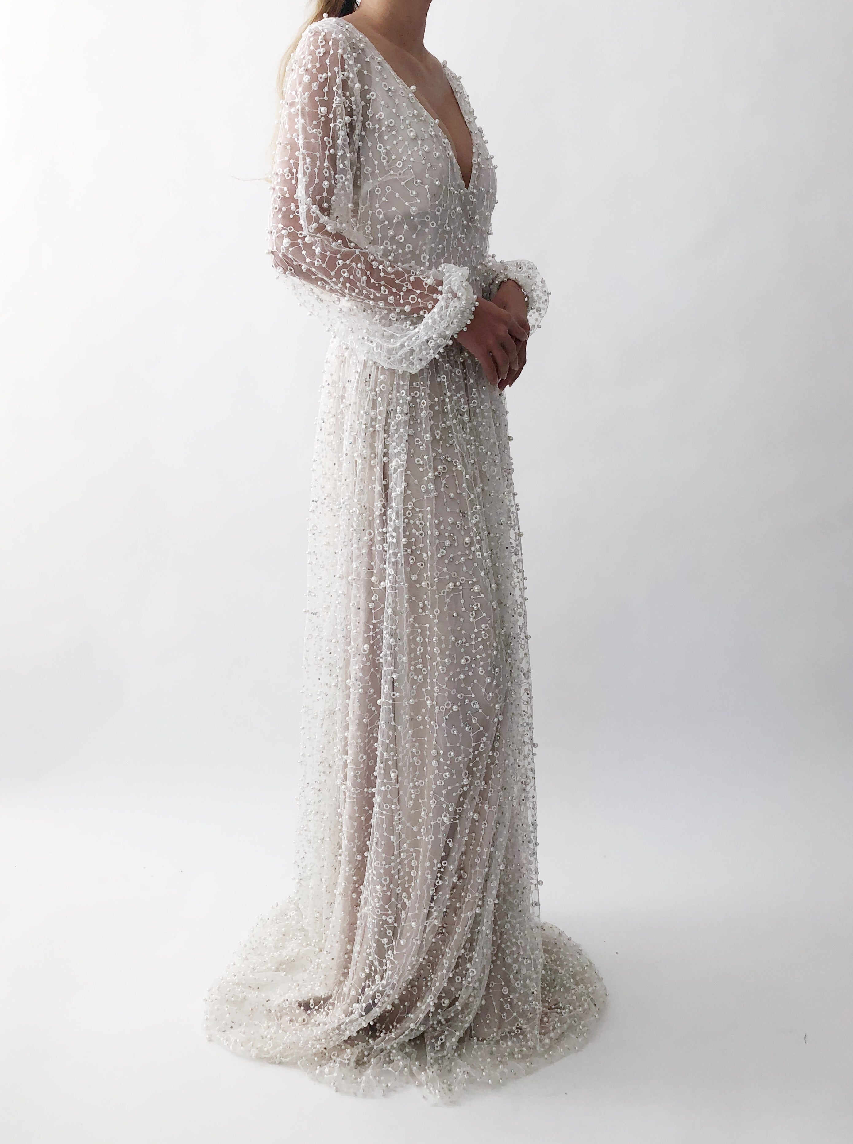 GOSSAMER Ivory Pearl Dress