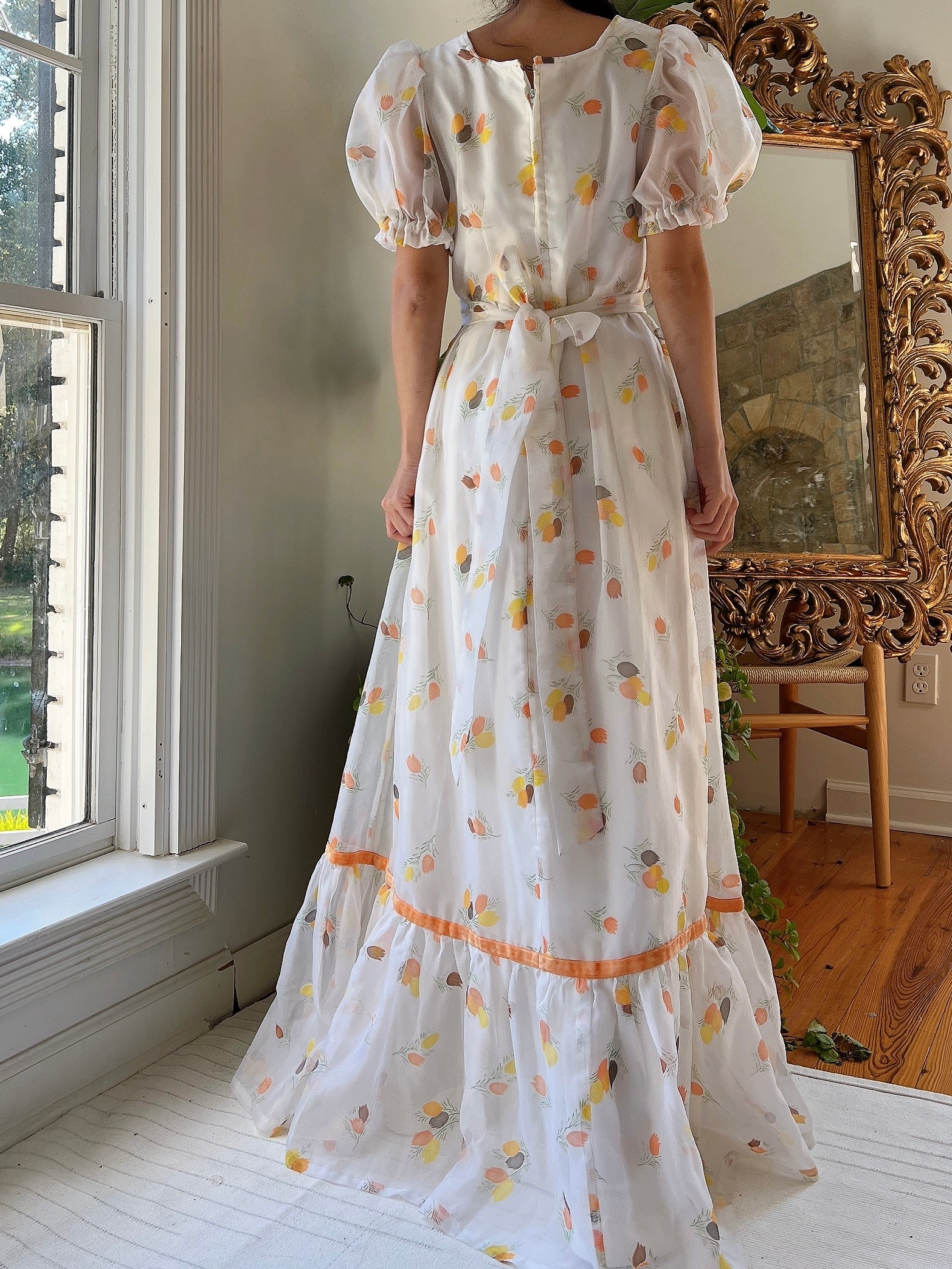 Vintage Puff Sleeve Dress - S-M | G O S S A M E R Vintage Puff Sleeve Dress - S-M | G O S S A M E R