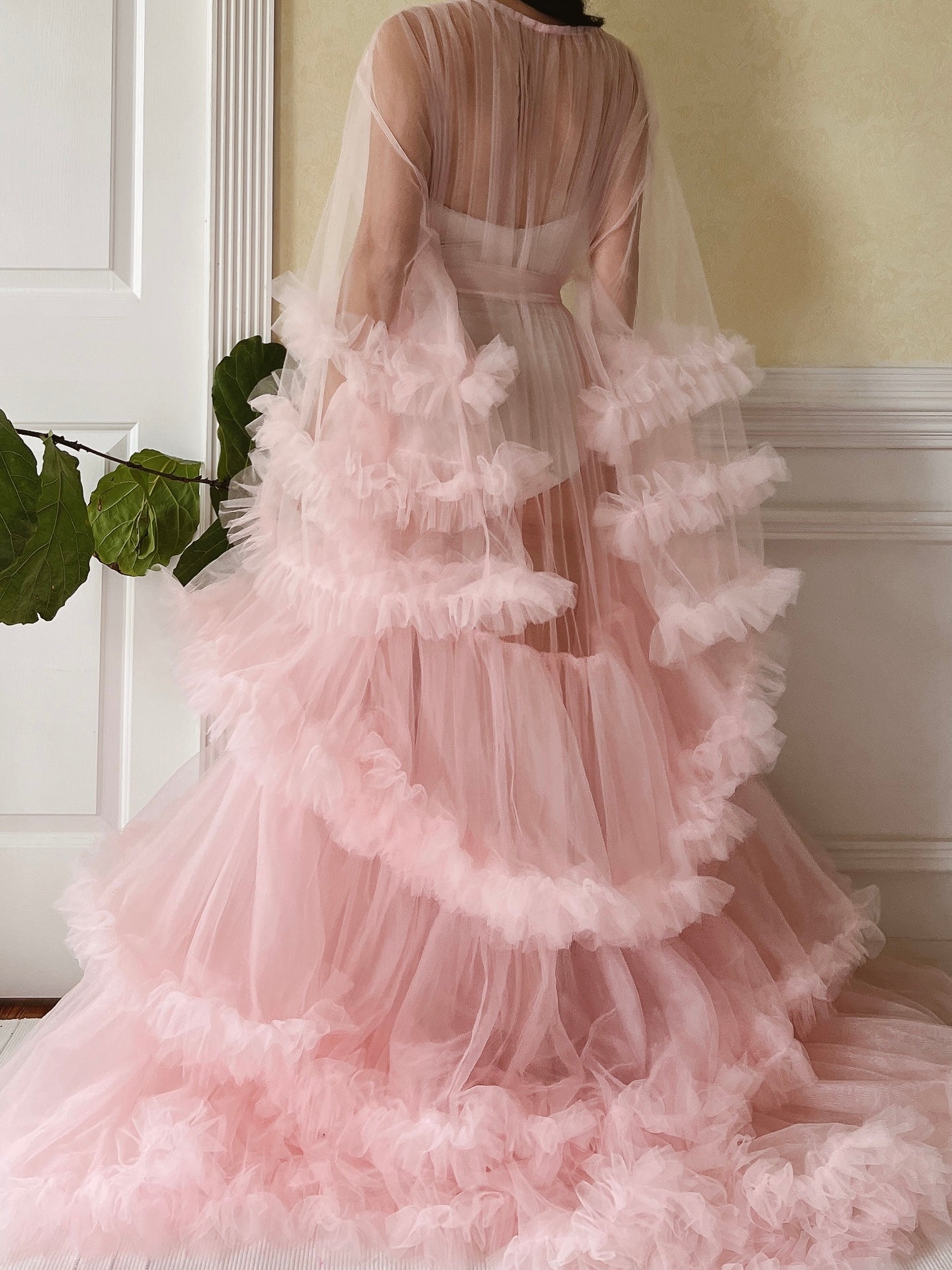 Pink Tulle Dressing Gown - OSFM