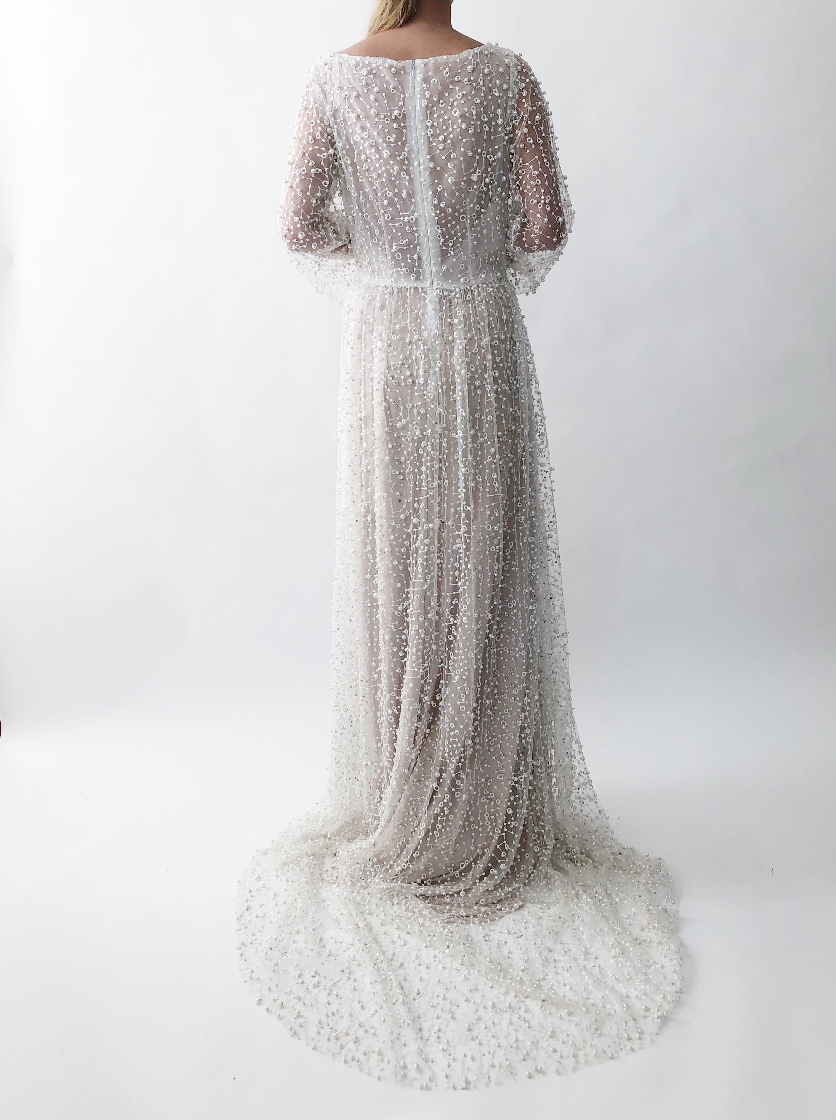 GOSSAMER Ivory Pearl Dress